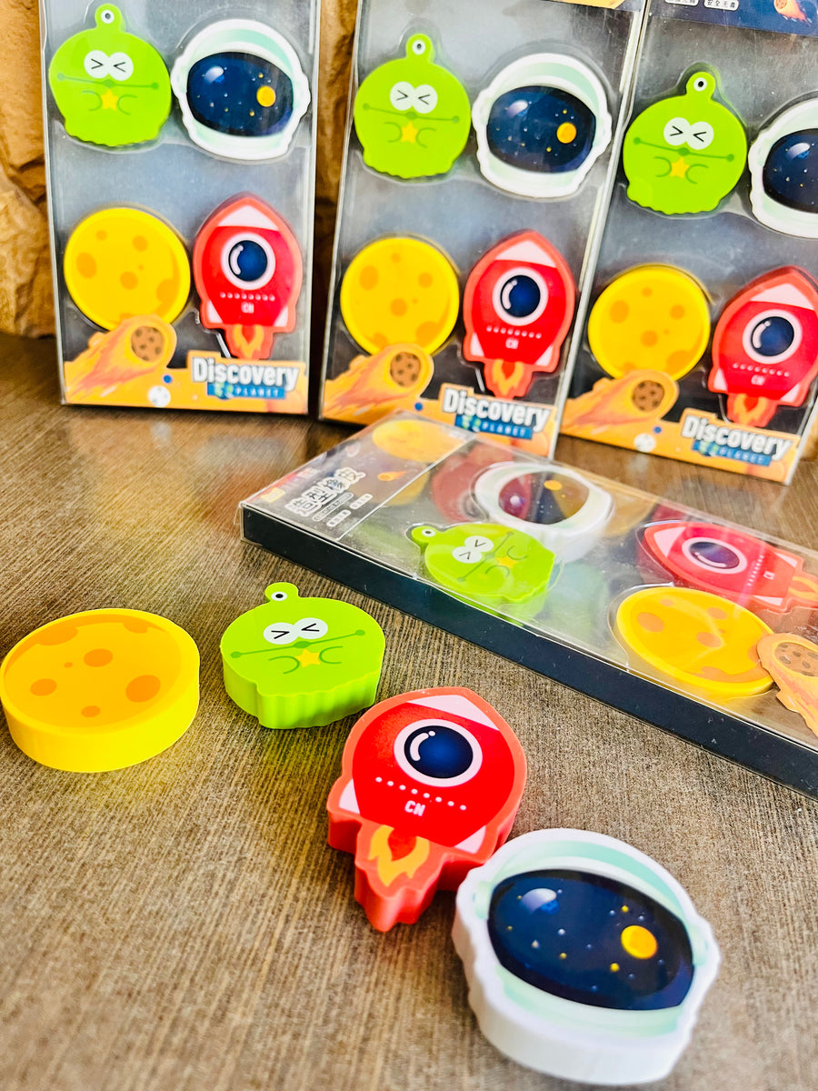 Space Erasers – Peppy Poppins