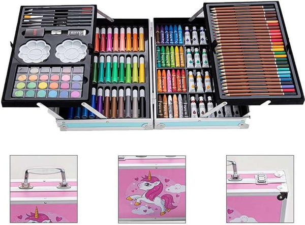 Pink Unicorn Art Briefcase