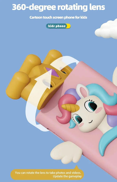 Unicorn Flipping Camera Phone
