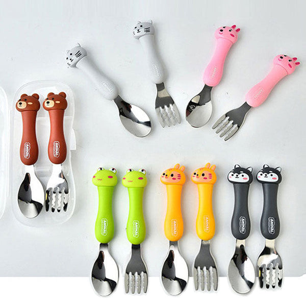 Animal Spoon and Fork Set