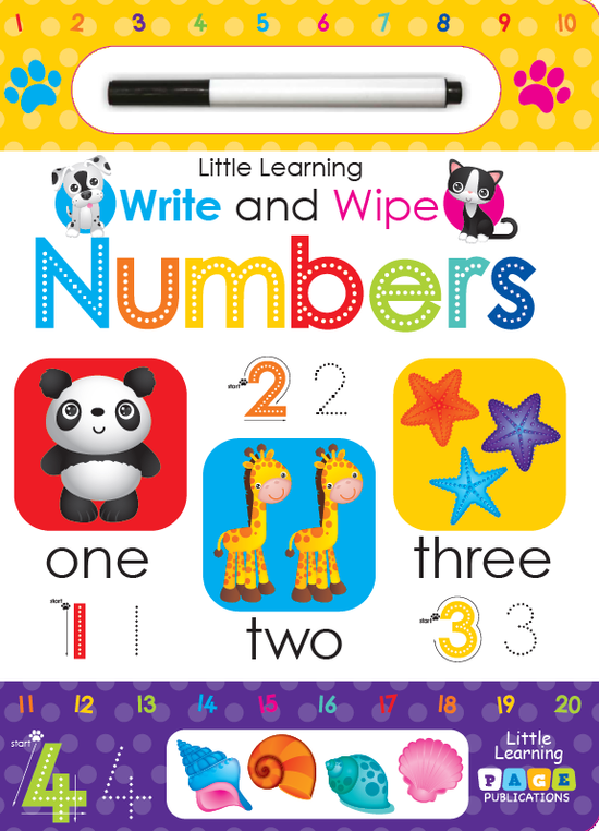 Write And Wipe: Numbers