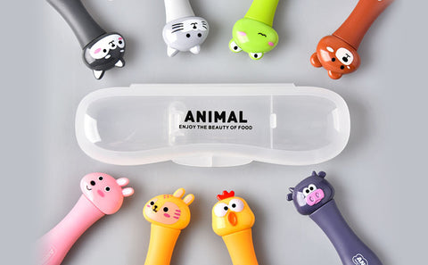 Animal Spoon and Fork Set