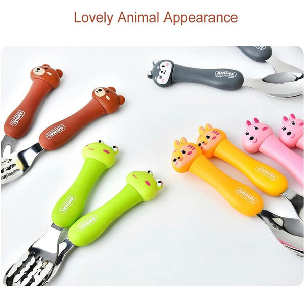 Animal Spoon and Fork Set