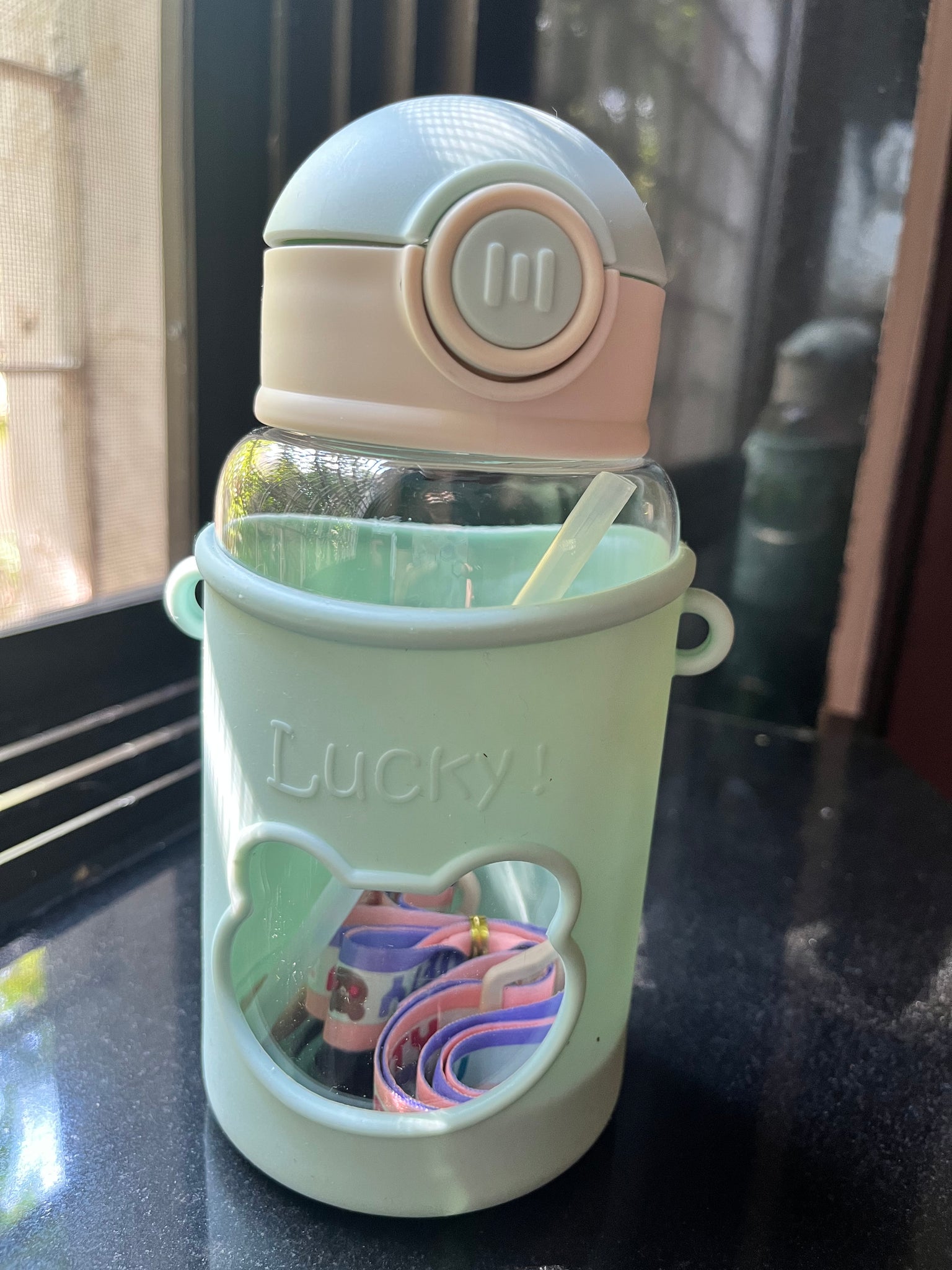 Lucky Bottle with Straps