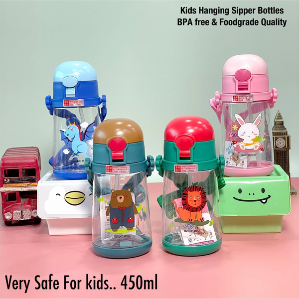 Animal Sipper Bottles with Belts