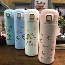 Cute Cat Steel Bottles