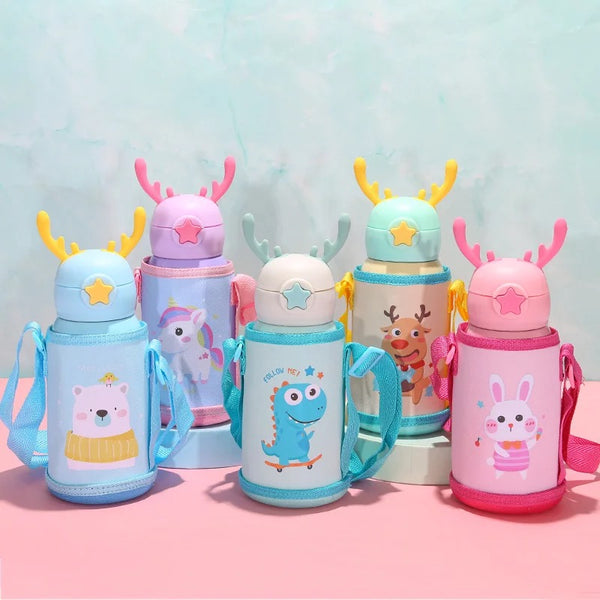 Dual Cup Reindeer Ears Bottles
