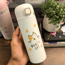 Cute Cat Steel Bottles