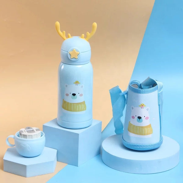 Dual Cup Reindeer Ears Bottles