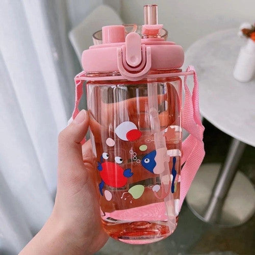 2-in-1 Bottles with Sipper and Spout