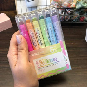 Gel Stick Rolling Silky Crayons