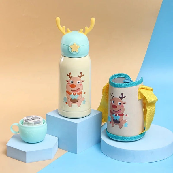 Dual Cup Reindeer Ears Bottles