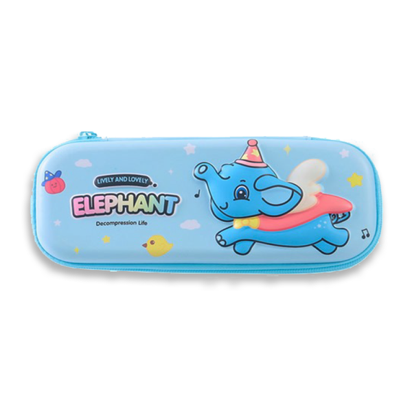 3D Elephant Pencil Pouch