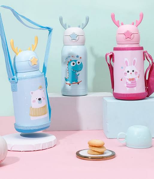 Dual Cup Reindeer Ears Bottles